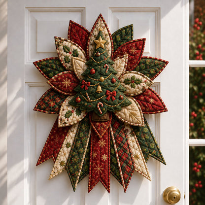 Beginner-Friendly Oversized Christmas Character Quilted Door Hanger Sewing Kit | Complete Kit with All Tools & Step-by-Step Guide Included