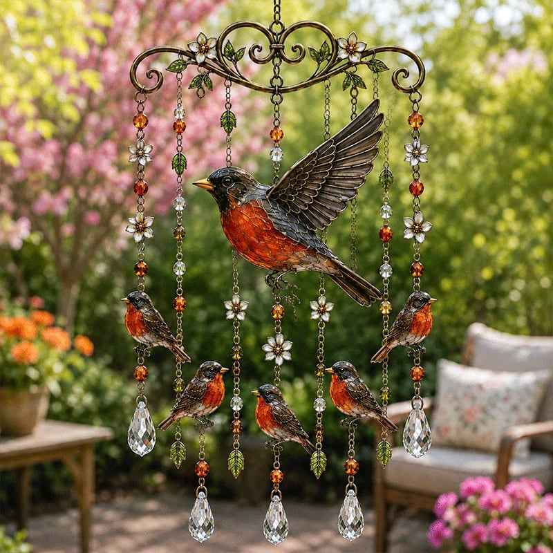 Last Day 50% OFF Graceful Hummingbird Wind Chime Add Beauty to Every Breeze