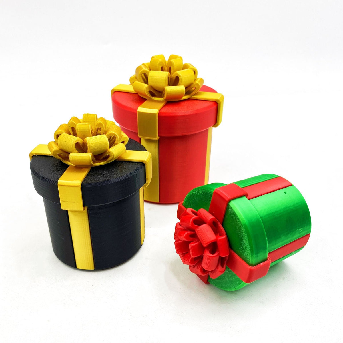 Christmas gift fun nesting doll box