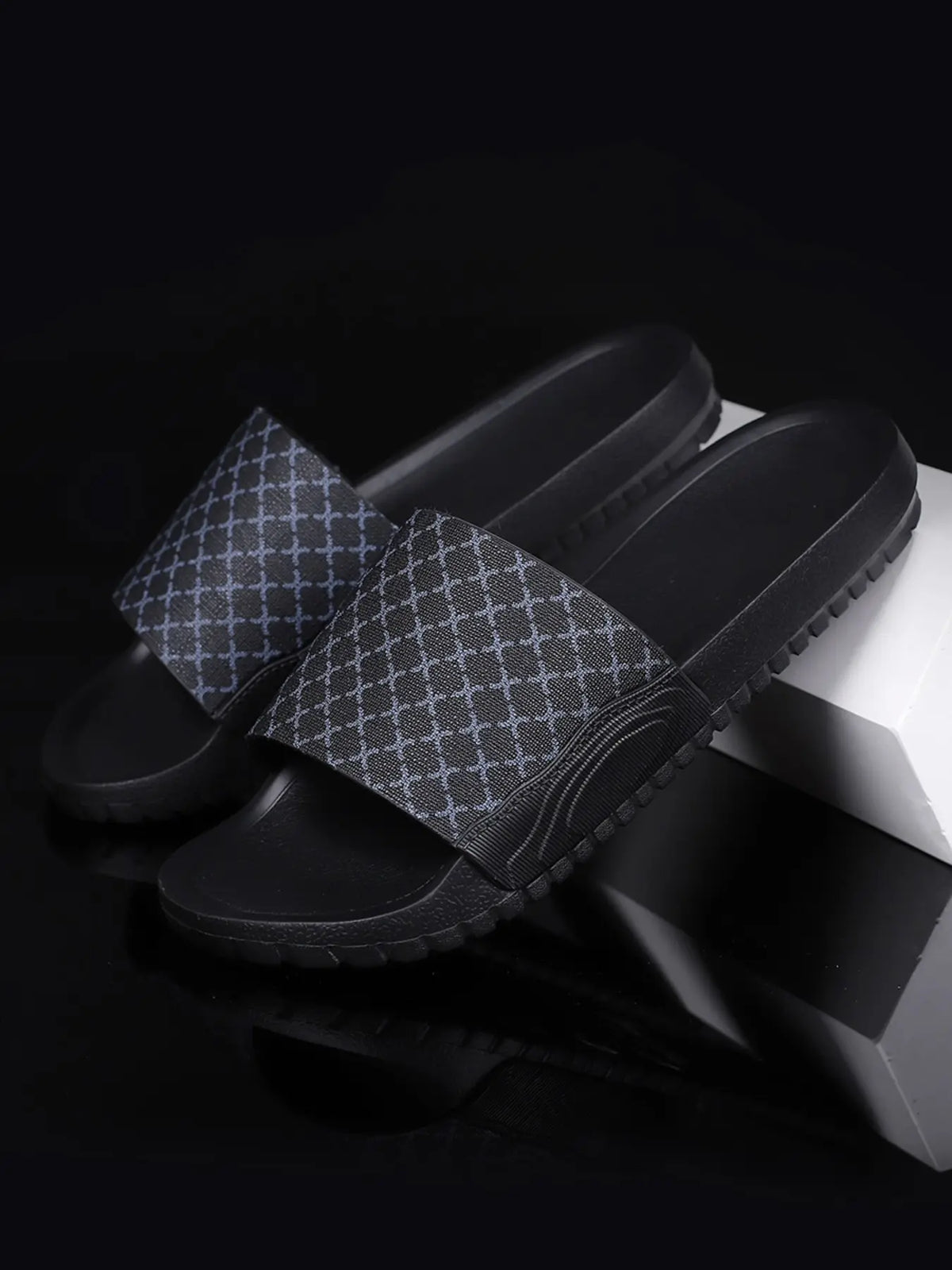 Unisex Floral Slides – Lightweight
