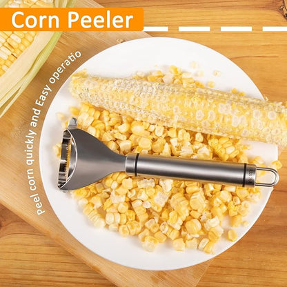 Stainless Steel Corn Stripper – Remove Kernels in Seconds