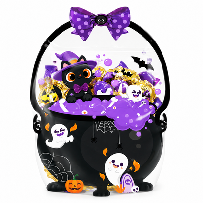 Get Ready for Halloween! Cute & Spooky Resealable Candy Treat Bags
