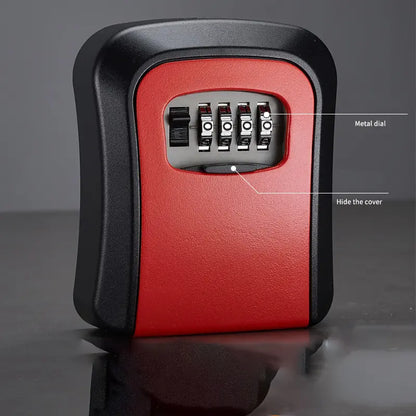 Wall Mount Key Lock Box‑ 4 Digit Combination Lockbox