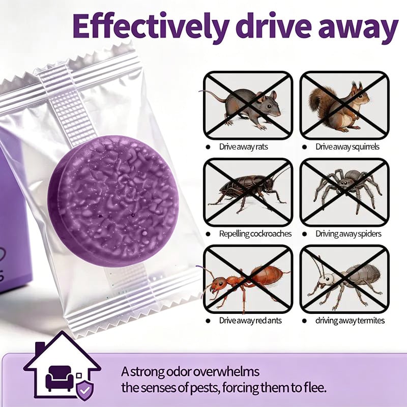 Rodent Defense Balls – Protect Furniture, Cabinets & Storage Areas