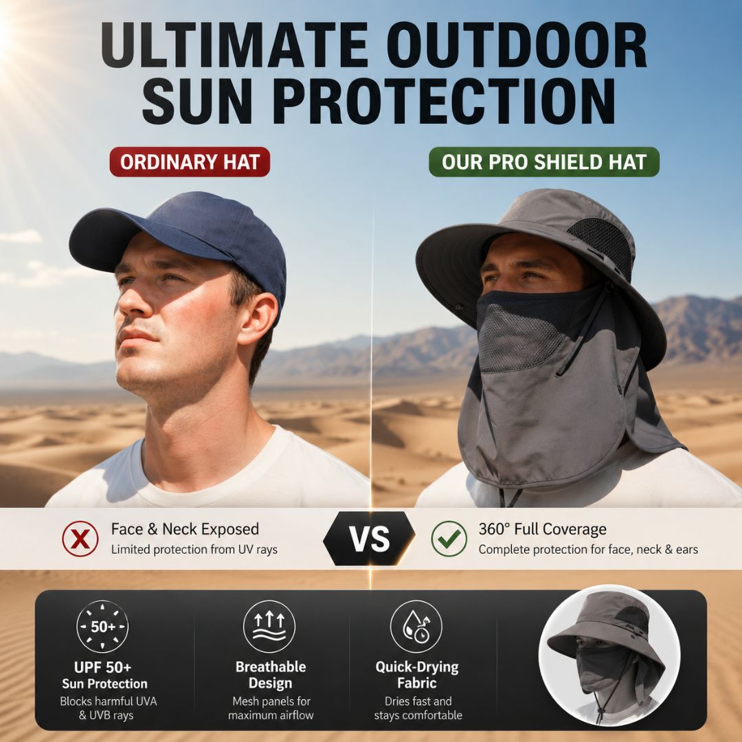 UV Protection Outdoor Fisherman's Hat