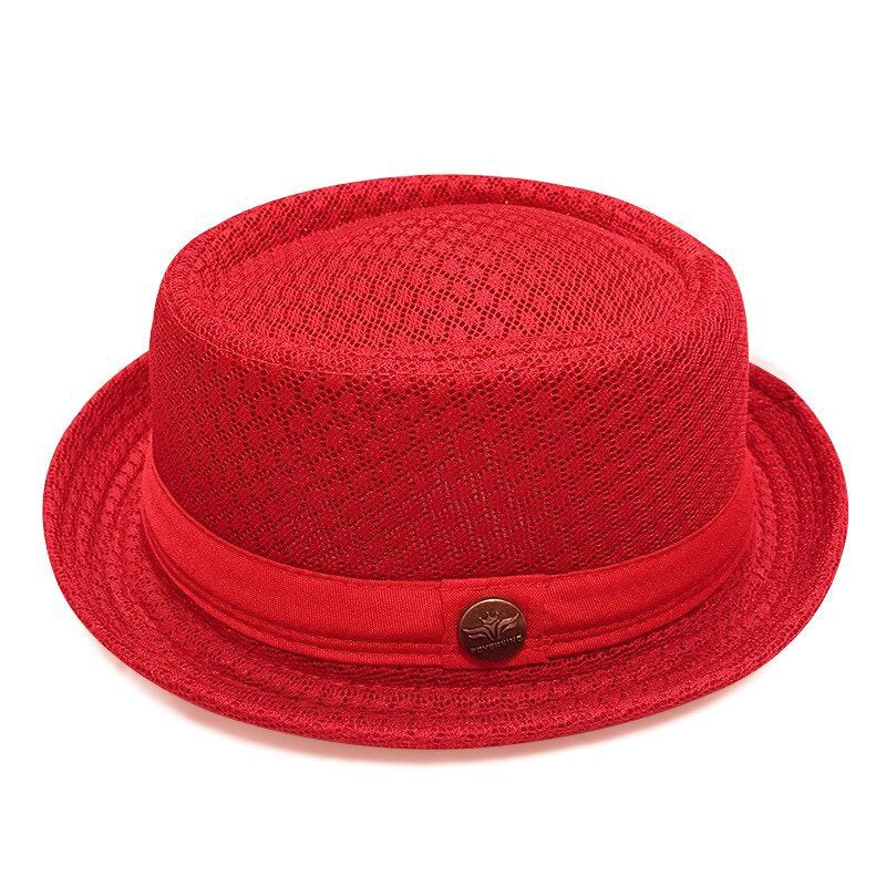 2026 HOT SALE50% OFF NOWSummer Breathable Mesh Pork Pie Hat