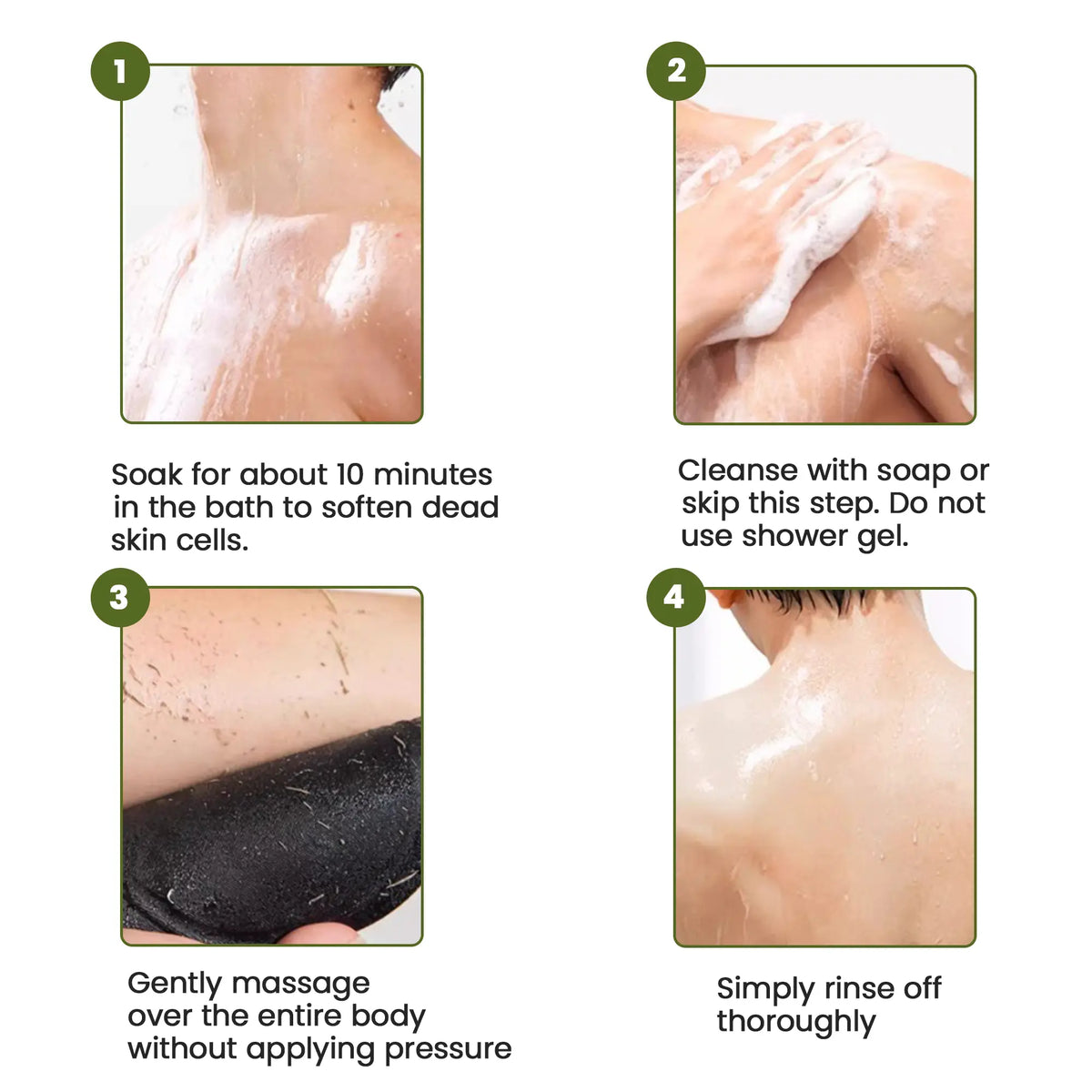 Exfoliating Gloves – Instantly Remove Dead Skin