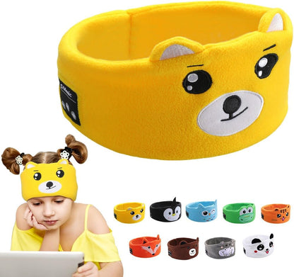 Kids Wireless Headphones, Over Ear Headphones for Children & Toddlers, with Thin Speakers & Super Soft Fleece Headband