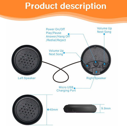 Kids Wireless Headphones, Over Ear Headphones for Children & Toddlers, with Thin Speakers & Super Soft Fleece Headband