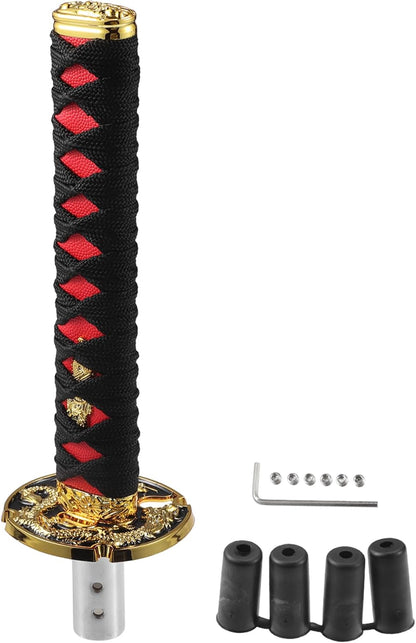 Long Iron Gear Shift Knob with 4 Adapters