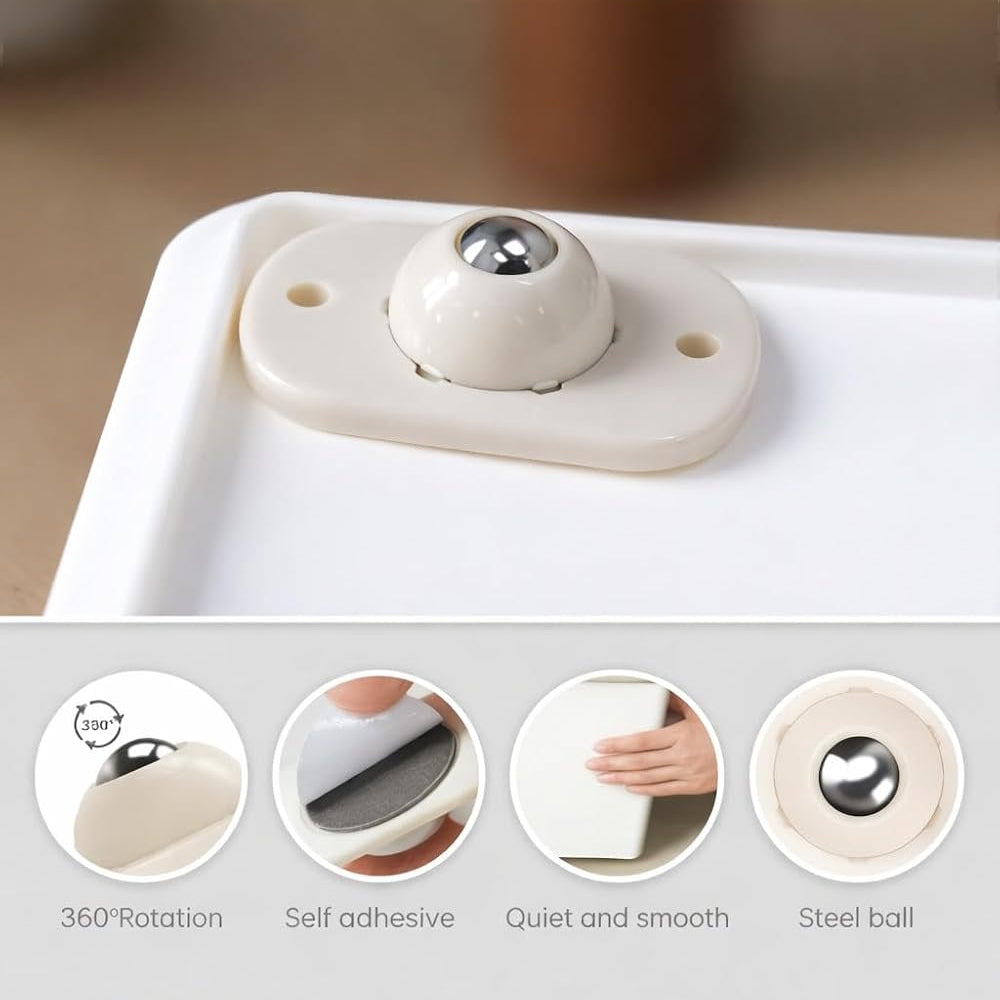 360 Degree Rotation Self Adhesive Mini Caster Wheels