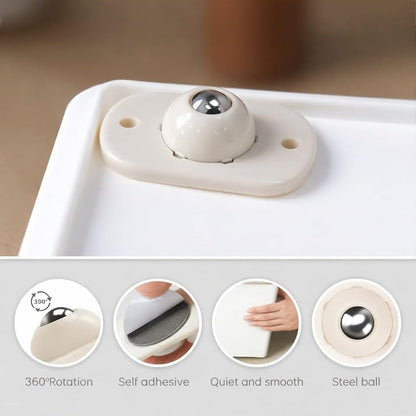 360 Degree Rotation Self Adhesive Mini Caster Wheels