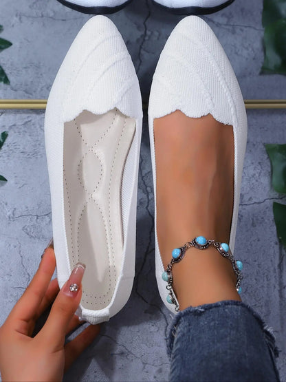 Women's Flats – Pointed Toe, Slip-On, Lightweight