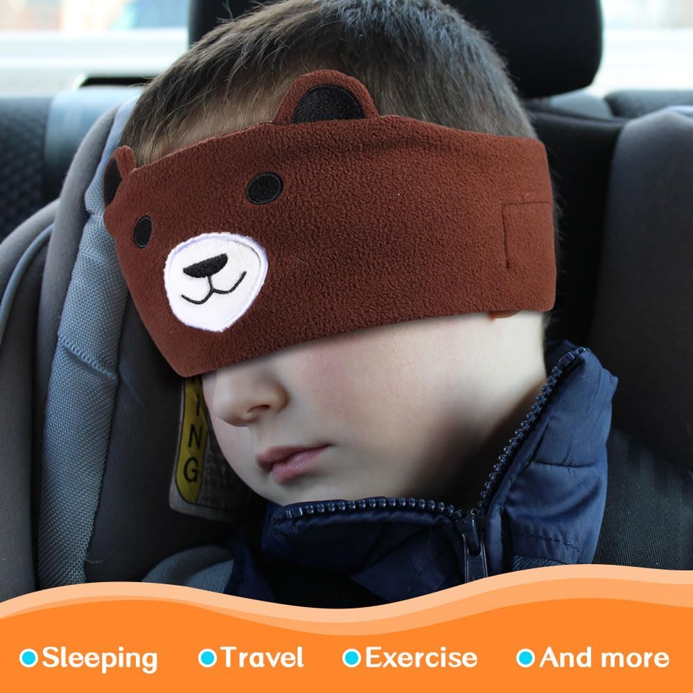 Kids Wireless Headphones, Over Ear Headphones for Children & Toddlers, with Thin Speakers & Super Soft Fleece Headband