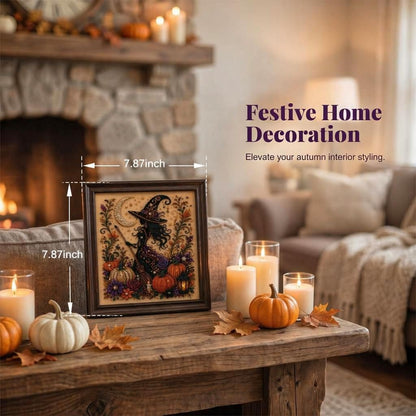 Halloween Pearl Art DIY Kit – Turn Tiny Pearls into Spooky-Cute Magic