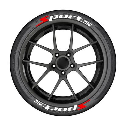 3D Waterproof Tire Decal Stickers