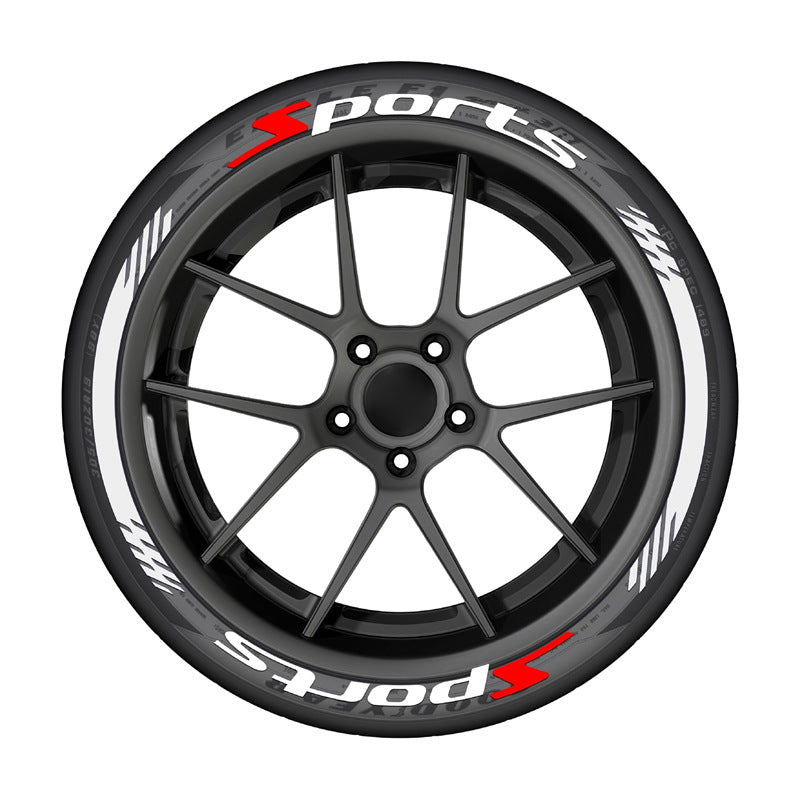 3D Waterproof Tire Decal Stickers