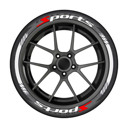 3D Waterproof Tire Decal Stickers
