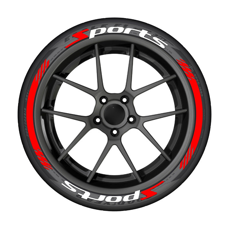 3D Waterproof Tire Decal Stickers