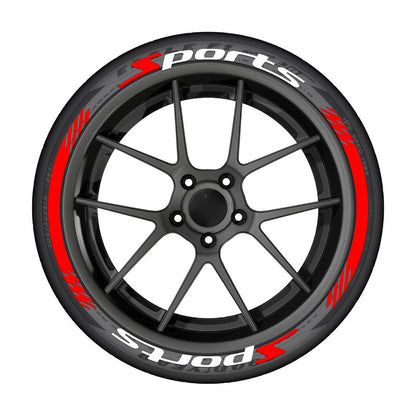 3D Waterproof Tire Decal Stickers