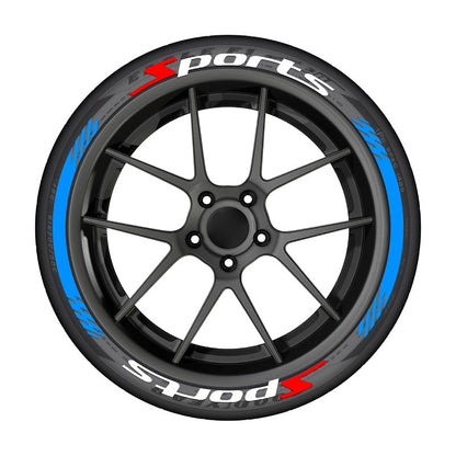 3D Waterproof Tire Decal Stickers