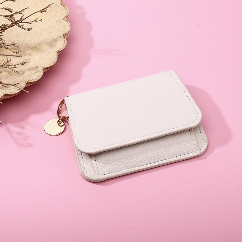 Compact RFID Wallet for Women – Fashionable Card Organizer & Coin Purse