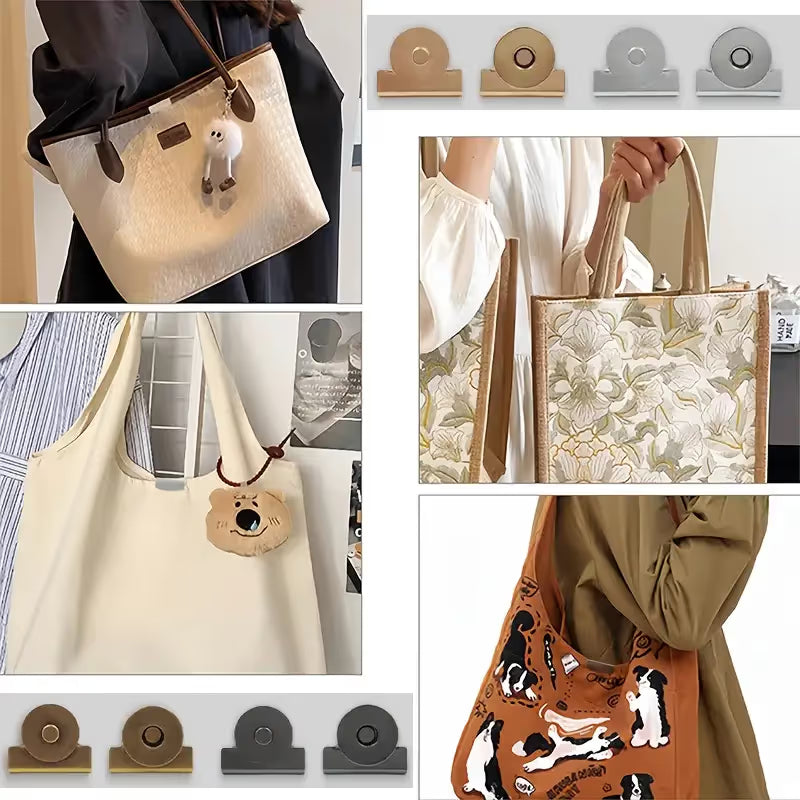 Seamless Magnetic Buckle Clasp for Bags, Clothing and DIY Crafts