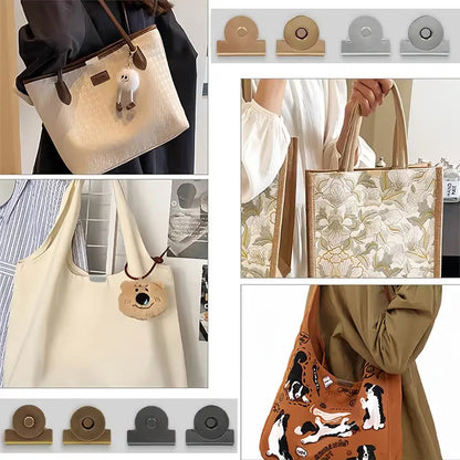 Seamless Magnetic Buckle Clasp for Bags, Clothing and DIY Crafts