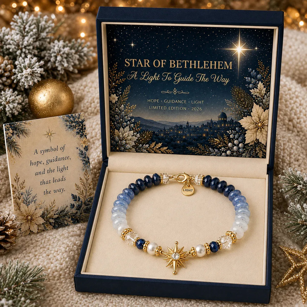 LAST DAY 49% OFF — Christmas Blessings Bracelet Set | Wear the Faith. Share the Blessing.