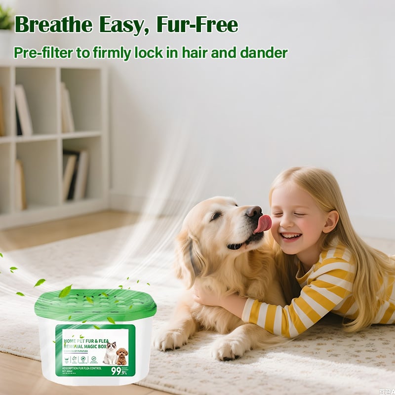 Home Pet Fur & Odor Removal Magic Box
