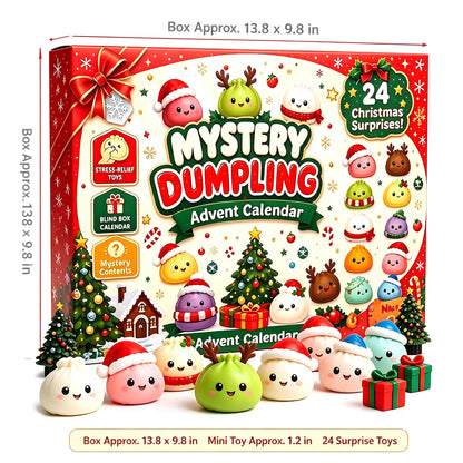 Christmas Squishy Advent Calendar 2026 Countdown Calendar