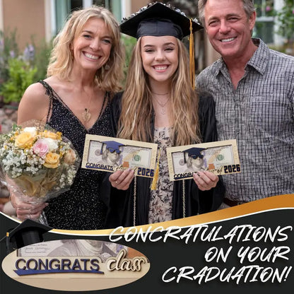 Ends Today: 50% OFF!Class of 2026 Graduation Money Holder – Stylish, Sentimental, Unforgettable