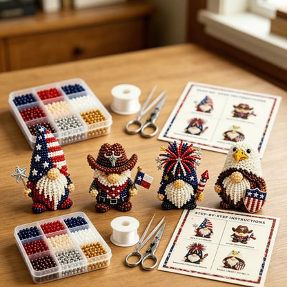 3D Beaded Animal DIY Craft Kit