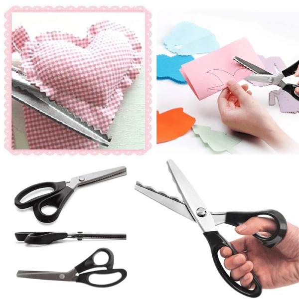 Multipurpose Pinking Shears Serrated Scissors