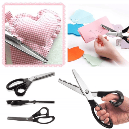 Multipurpose Pinking Shears Serrated Scissors