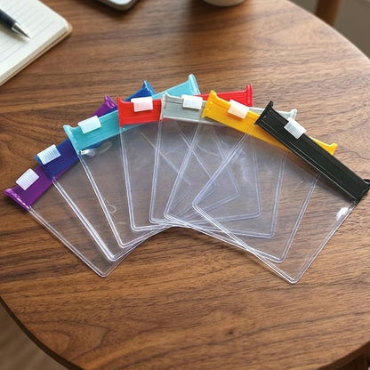 Self-Sealing Zip Storage Bags for Travel & Daily Organization
