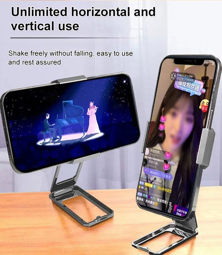New Upgraded Back Clip Type 360° Folding Bracket