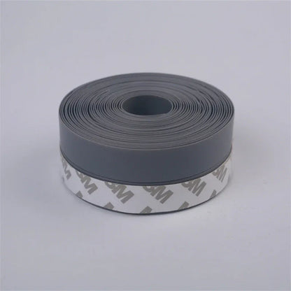 16.4Ft Door Weather Stripping | Adhesive Draft Stopper Seal Strip for Doors, Windows & Shower Doors