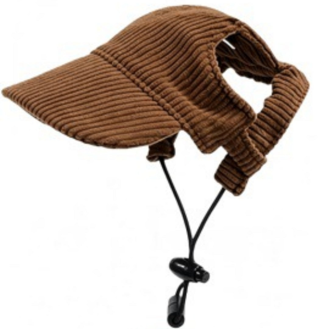 UV-Blocking Pet Baseball Hat – Stylish Sun Protection for Dogs