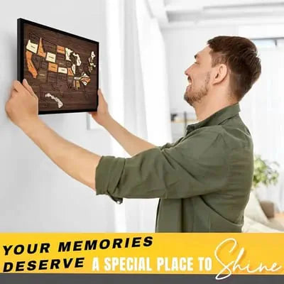 Limited 49% off - USA Wooden Travel Map Puzzle for Adventure Lovers