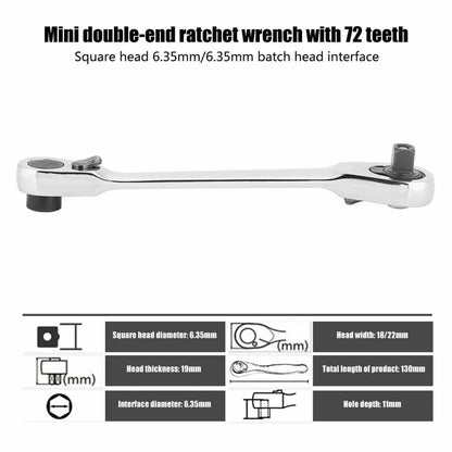 Mini Ratchet Wrench For Tight Spaces