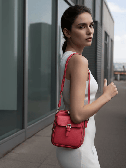 LAST DAY 49% OFF- Crossbody Leather RFID Bag