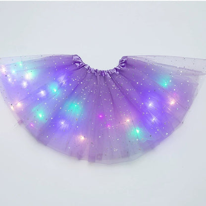 Princess Glow LED Skirt | Soft, Safe & Stretchy for All-Day Play– Last Chance at This Price!
