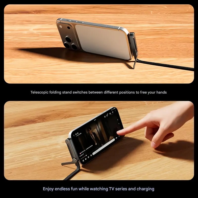 240W Super Fast Charging 360° Rotating Invisible Stand