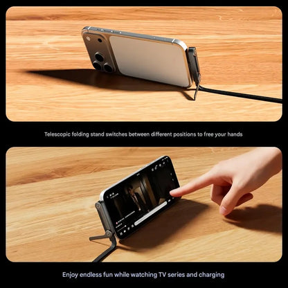 240W Super Fast Charging 360° Rotating Invisible Stand