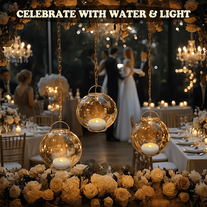 Water-Activated Floating LED candle shape – Flameless Waterproof Ambiance for Any Occasion