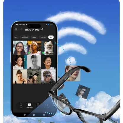 Lightweight Smart Glasses with Hands-Free Control