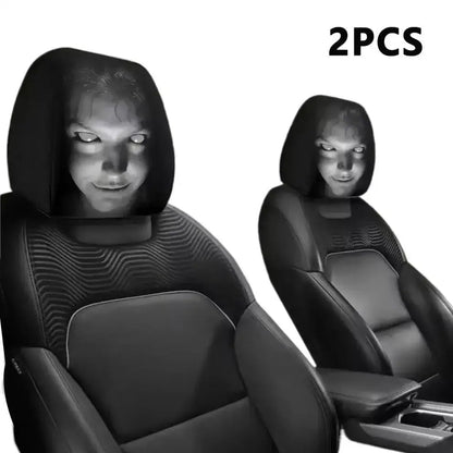 Halloween Decor Car Headrest Covers