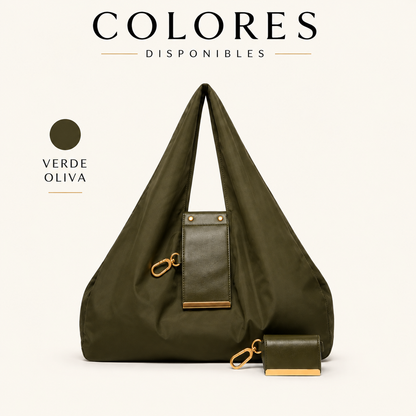 The Tiny Keychain That Turns Into a Full-Size Bag