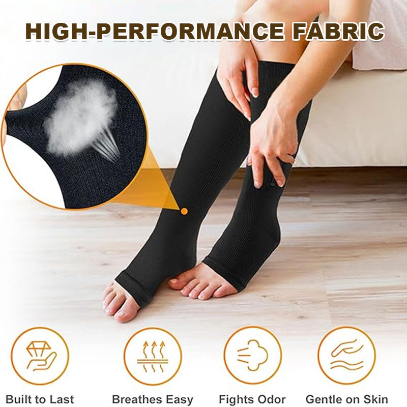 Sports Zipper Socks – Comfort, Support & Easy On/Off
